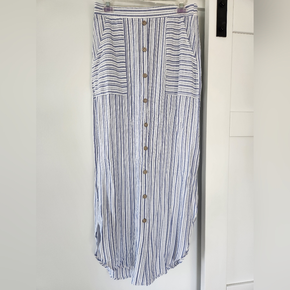 Potters Pot striped skirt, small/medium